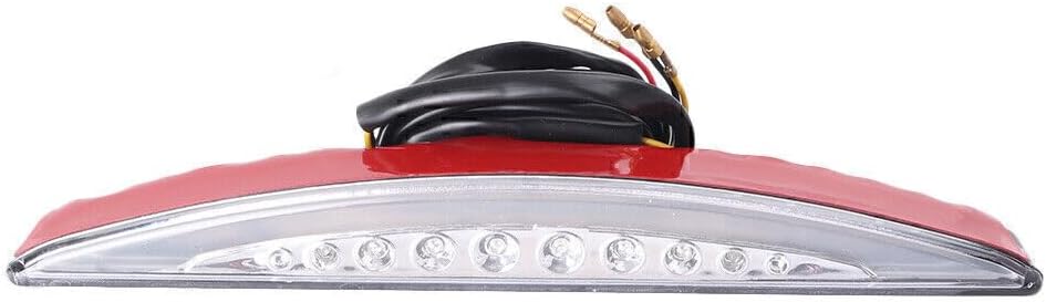 ya 10 9.16 zhengce LED Rear Tail Brake Stop Light Fit 2010 Harley Dyna Fat Bob CVO FXDFSE2 Red