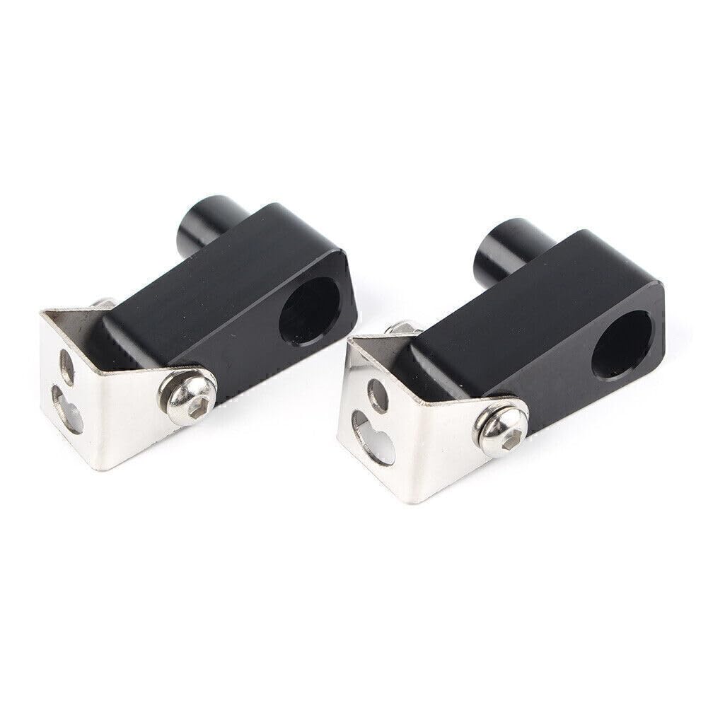 ya 6 8.14 2 x Fog Light Bracket Fit Motorcycle Modification Support Holder Metal Alloy