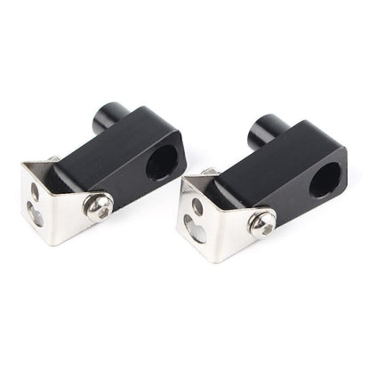 ya 6 8.14 2 x Fog Light Bracket Fit Motorcycle Modification Support Holder Metal Alloy