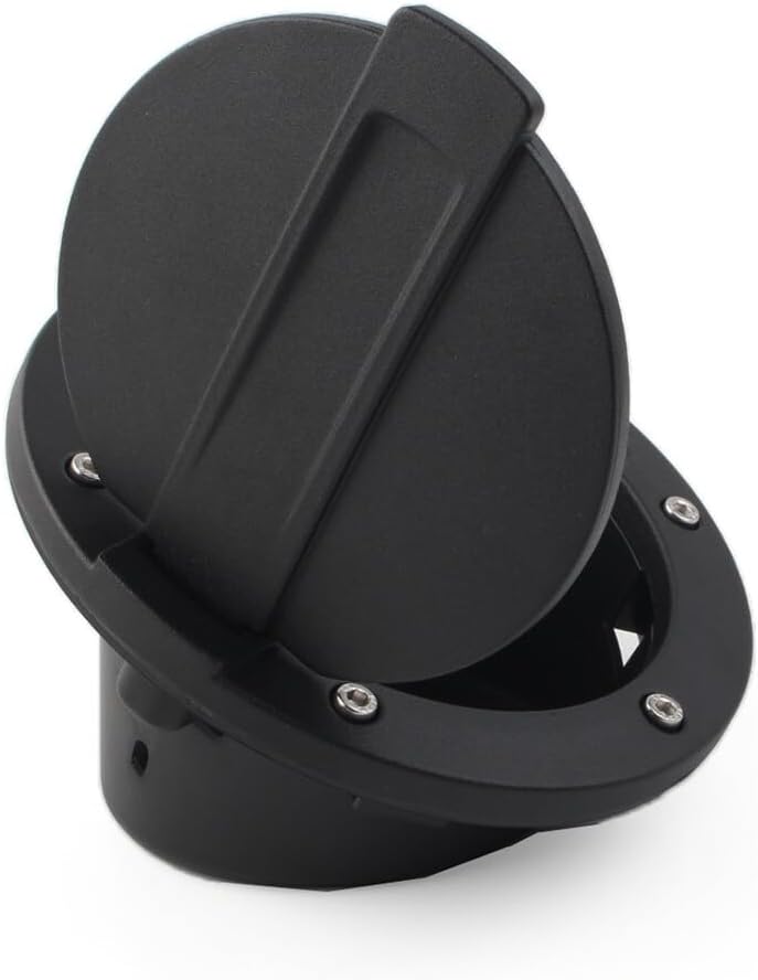 ya 5 8.10 Black Car Fuel Filler Door Cover Gas Tank Cap for Jeep for Wrangler JK 2007-2017