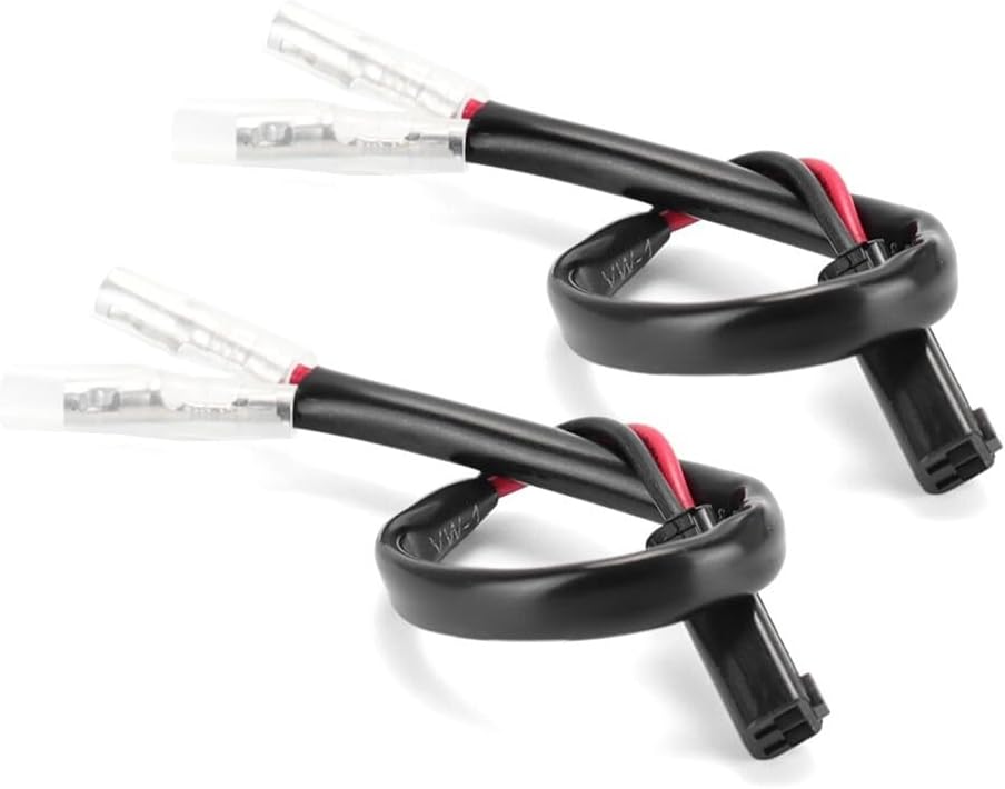 ya 23 10.7 baidi Turn Signal Indicator Wire Plug Connector Cables for Suzuki VStrom 650 1000 GSX