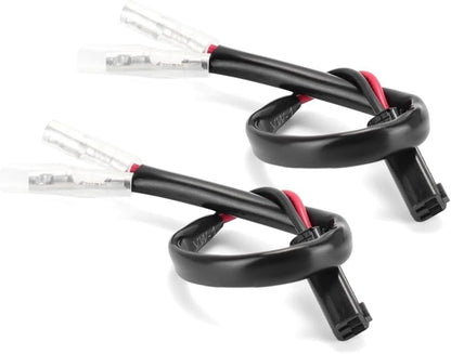 ya 23 10.7 baidi Turn Signal Indicator Wire Plug Connector Cables for Suzuki VStrom 650 1000 GSX