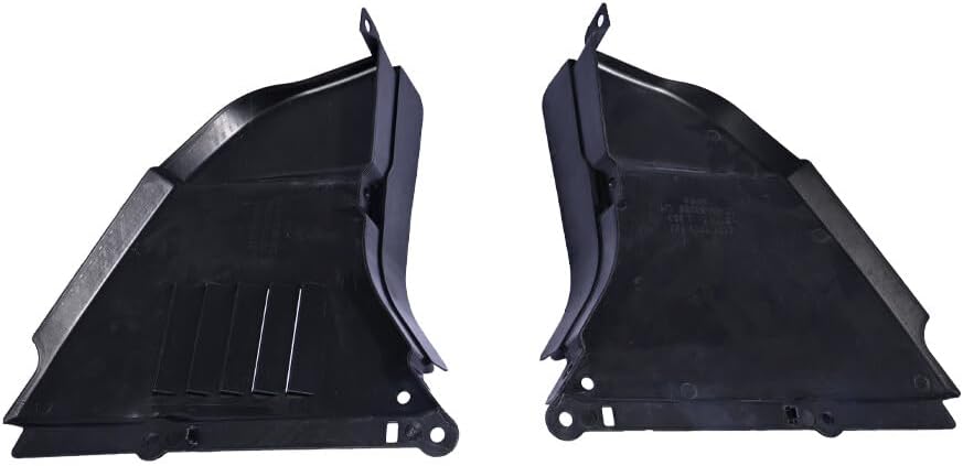 ya 4 8.10 Front Lower Engine Splash Shield Guard Cover Kit for 2004-2007 for BMW E60