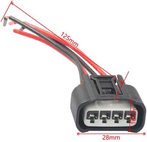 ya 5 8.10 4-piece high-voltage ignition coil plug harness suitable for Toyota for COROLLA for Camry