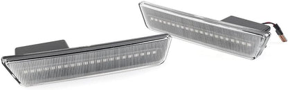ya 4 8.8 One pair of LED front side marker lights for 2008-2014 2013 2012 2011 for Dodge Challenger 