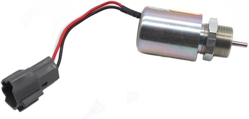 ya 10 9.16 baidi 30A87-20400 Fuel Shut Off Solenoid for Mitsubishi L3E S3L S4L WR 12V 30A87-10400