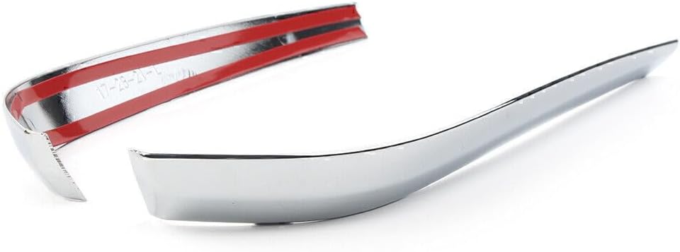 ya 4 8.14 2pcs Chrome Rearview Side Door Mirror Cover Trim for Toyota for Camry xv70 2018-2019