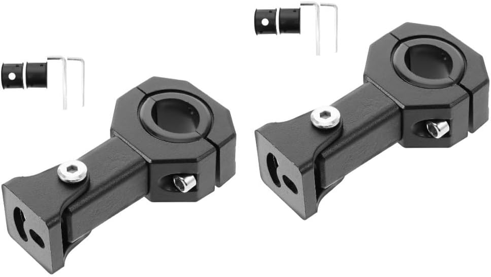 ya 2 8.15 2 PCS Motorcycle Headlight Mounting Brackets Front Fork Spotlight