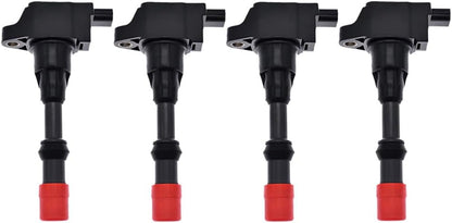 ya 13 9.15 baidi 4 Pieces Ignition Coil for Honda for Civic Hybrid 1.3L 1.8L L4 UF374 30520-