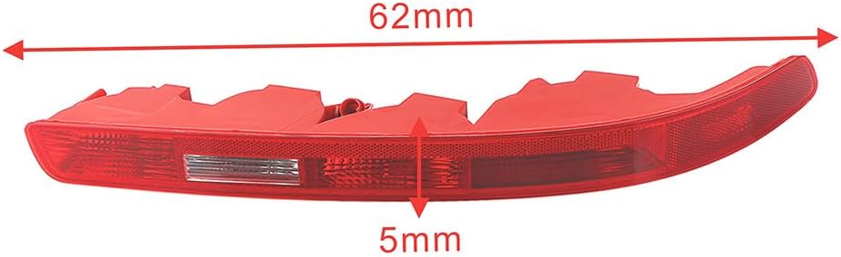 ya 10 9.16 zhengce for Audi Q7 2006-15 Lower Tail Stop Lamp Right Left Rear Bumper Light 4L094