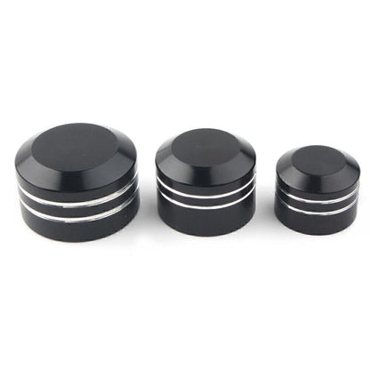 ya 9 10.24 for Harley Black CNC Inner 9mm-13mm Schrauben Motor Bolt Topper Caps Cover