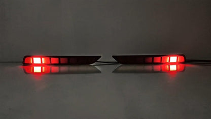 ya 4 8.8 for Chevrolet Suburban 2021-2023 Smoked Black LED Rear Bumper Tail Light 1 Set 