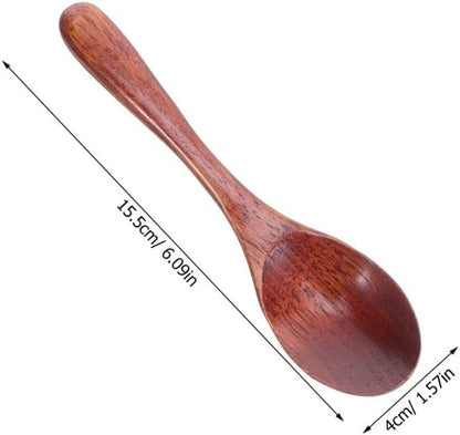 ya 14 9.20 baidi 5 PCS Japanese Lotus Spoon Child Coffee Mixing Spoons Cappuccino-1
