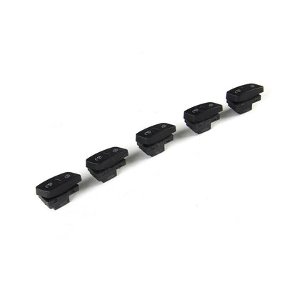 ya 3 8.24 baidi Black Central Door Lock Switch Set Suitable for Tiguan for Jetta for Golf 1K0962125BREH