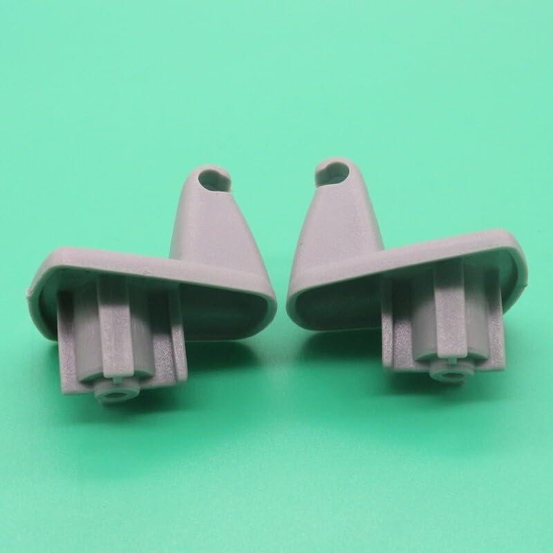 ya 11 9.14 baidi2 Pieces Sun Visor Clip Retention Hook for Chrysler for Dodge for Charger Magnum 1EJ51BD1AA Gray -