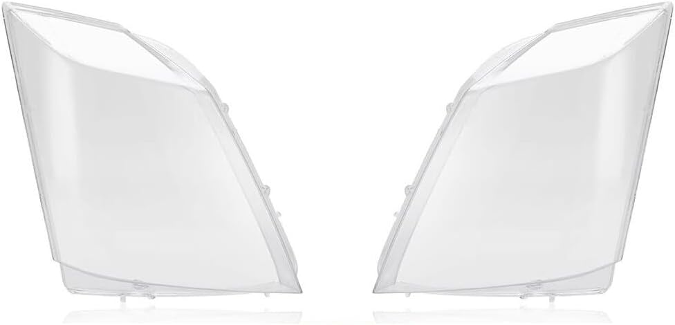 ya 11 9.14 zhengce Pair Front Headlight Lens Shell Cover Left+Right for Cadillac CTS 2008-2013