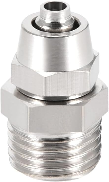 ya 14 9.20 baidi Re ble Fitting, 1/4 G Male x 13/64 Hose ID Quick Coupler Air Hose Plug 4pcs-1
