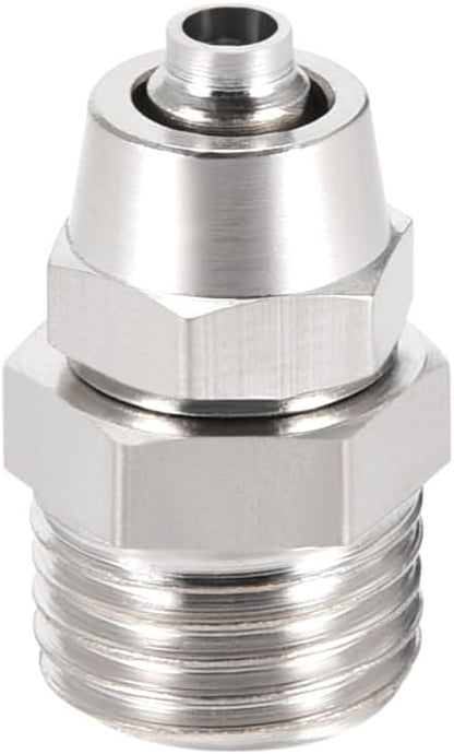 ya 14 9.20 baidi Re ble Fitting, 1/4 G Male x 13/64 Hose ID Quick Coupler Air Hose Plug 4pcs-1