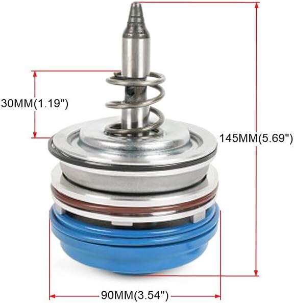 ya 10 9.16 baidi 700R4 4L70E for Corvette Servo High Perfor for MAN ce with Cover & Snap Ring Blue Cover