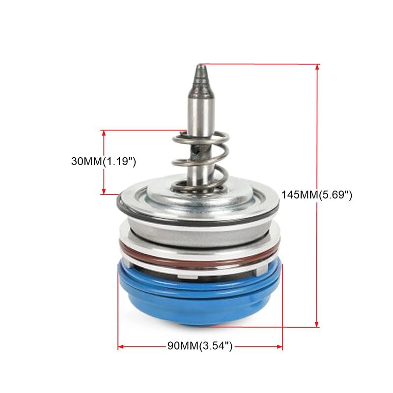 ya 6 8.24 baidi 700R4 4L70E for Corvette Servo High Performance with Cover & Snap Ring Blue Cover