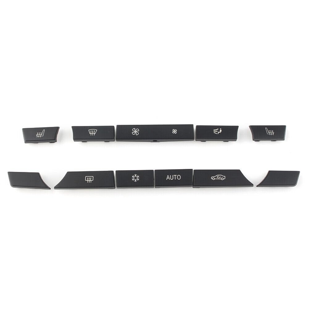 ya 7 8.24 baidi 11 Button Key Cap Repair air Conditioner Heater Switch 61319313922 for BMW 5 6 7 F10 F01 F12
