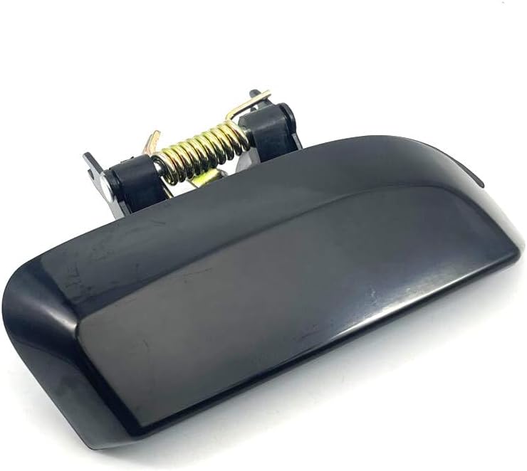 ya 9 10.24 for 2004-2015 Armada Rear Left Driver Side Outside Door Handle Black Plastic