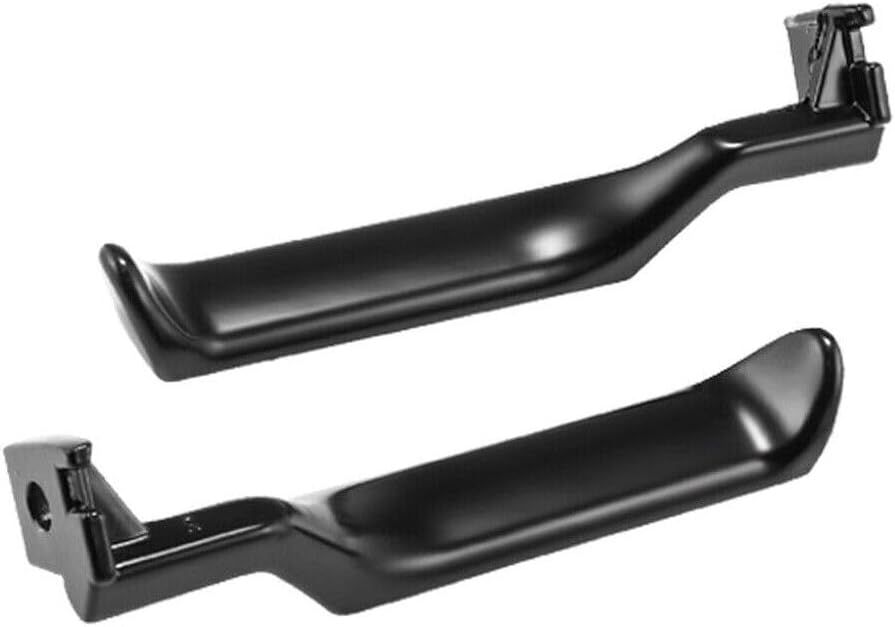 ya 10 9.16 baidi Black Metal Inside Door Handles Pair LH RH for 87-96 for Ford F150 F250 F350 Truck