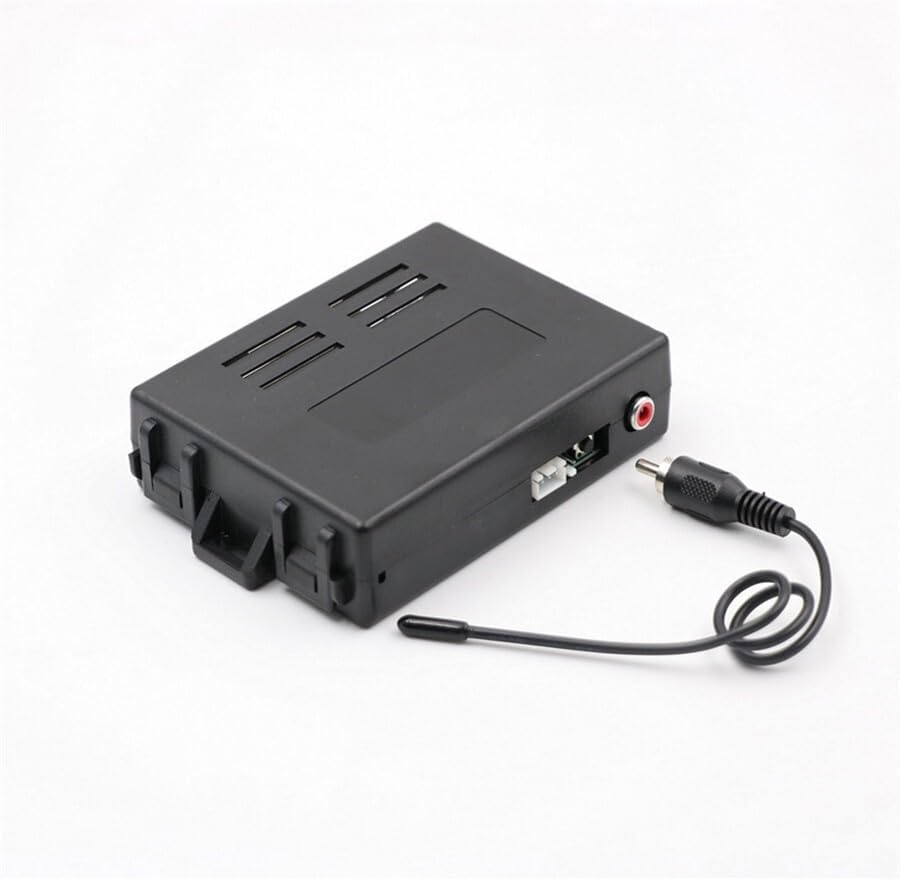 ya 5 8.10 Car Alarm System with Remote Engine Start Push Start Stop Button Keyless Entry