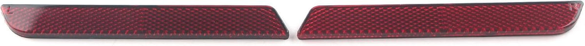 ya 11 9.14 baidiHard SaddleBag Latch Insert Reflector Red for Harley Touring FLHT FLHX 93-13