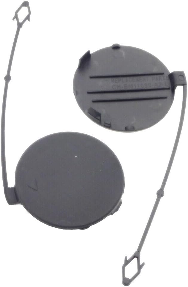 ya 4 8.8.2 Left & Right Front Bumper Tow Hook Eye Cover Caps Fit for BMW X5 E70 2007-2010