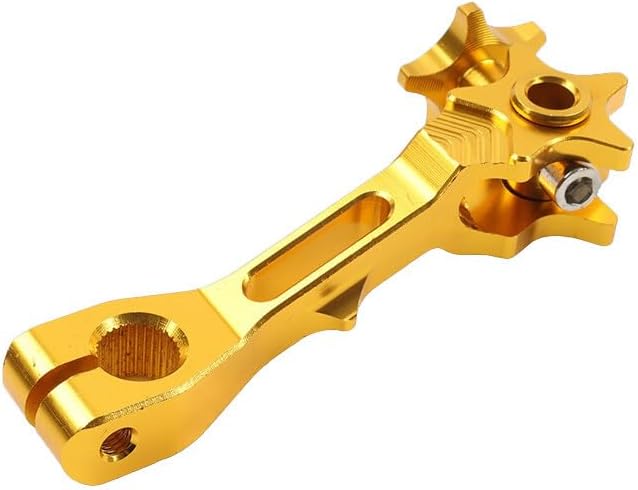 ya 10 9.16 zhengce Gold Aluminum CNC Rear Brake Lever Clutch Lever Accessories Dirt Bike
