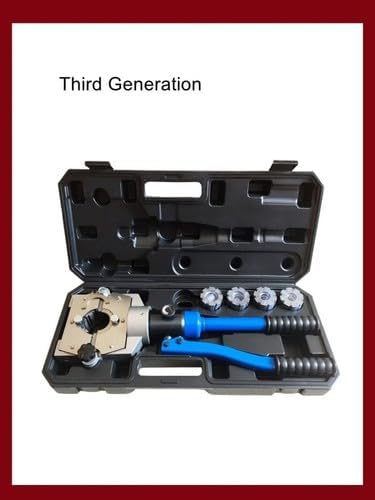 ya 28 10.13 baidi Automotive Air Conditioning Tube Head Press Machine Riveting Manual Hydraulic