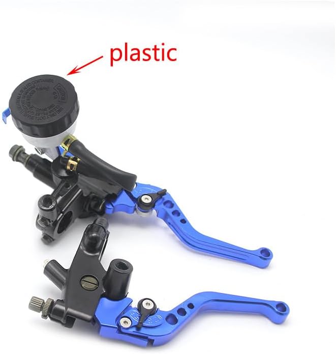 ya 9 10.24 22mm CNC 7/8 Motorcycle Brake Clutch Lever Master Cylinder Reservoir Hydrau