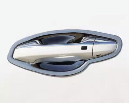 ya 5 8.10 for Kia K5 Optima 2021-2024 Black Look Exterior Side Door Handle Bowl Cover Trim