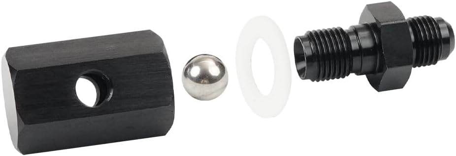 ya 4 8.24 baidi AN6 Flip Breathing Check Valve Roll Over Fuel Cell Male 6AN Fuel Tank Acces
