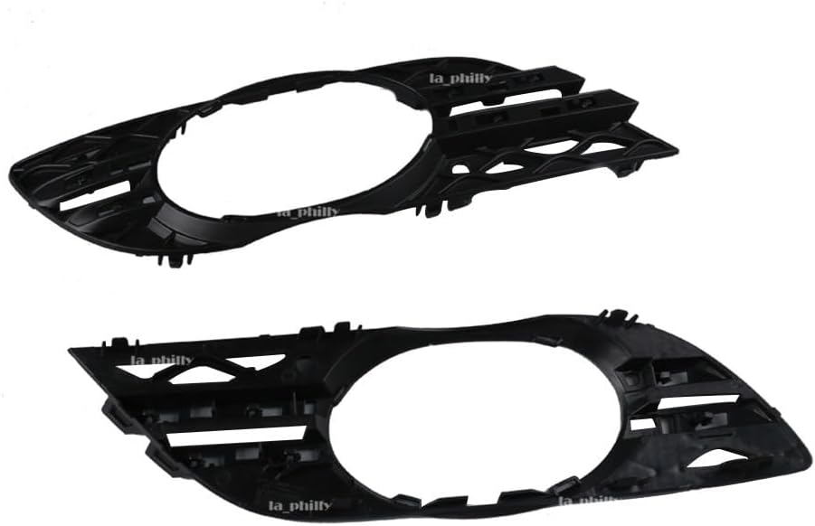 ya 9 10.24 Pair L&R Fog Light Lamp Bumper Cover Grill for Mercedes-Benz 07-09 E-CLASS W211
