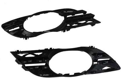 ya 9 10.24 Pair L&R Fog Light Lamp Bumper Cover Grill for Mercedes-Benz 07-09 E-CLASS W211