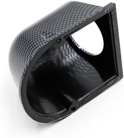 ya 4 8.14 Carbon Car 2 52mm Universal One Hole Dashboard Gauge Pod Holder