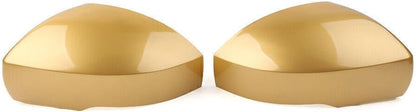 ya 11 9.14 baidifor Land Rover LR4 LR5 for Range for Rover L405 Sport Vogue Pair Gold Mirror Cover Cap