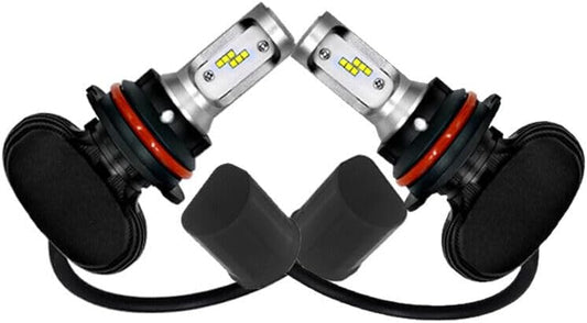 ya 4 8.8 Pair of Car Auto 8000LM 9004 HB1 LED Headlight Kit High Low Beam 6000K Lights 