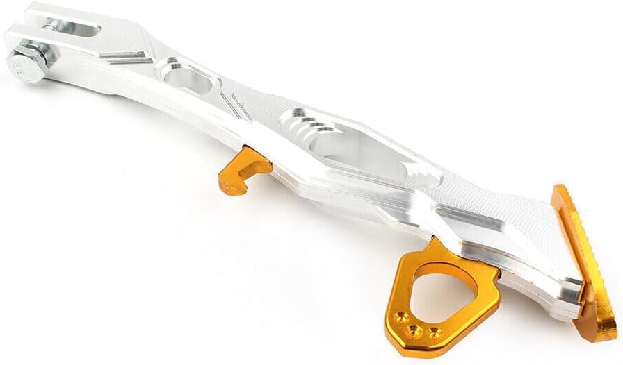 ya 2 8.15 For Motorcycle Universal CNC Gold Foot Side Stand Support Leg Kickstand