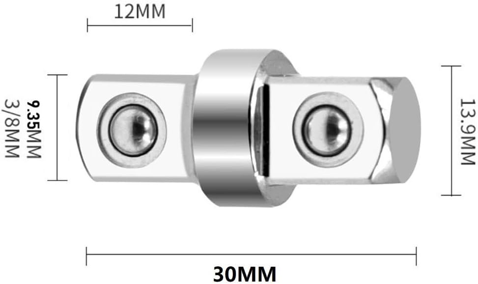ya 14 9.20 baidi Wrench Extension Rod Home Improvement Tool 3/8 Chrome Vanadium Steel Double Head-1