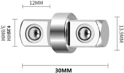 ya 14 9.20 baidi Wrench Extension Rod Home Improvement Tool 3/8 Chrome Vanadium Steel Double Head-1