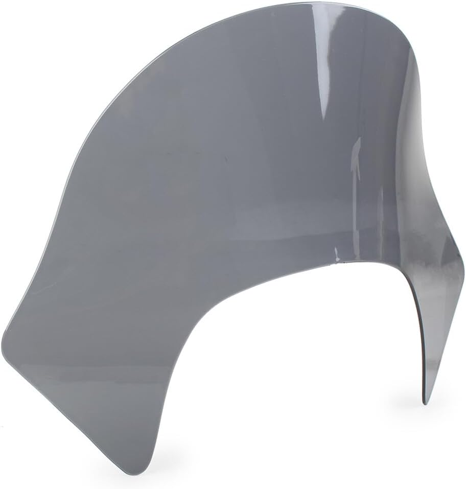 ya 23 10.7 baidi Laminar Lip Windshield Windscreen Shield for Harley Dyna Sportster Softail Smoke