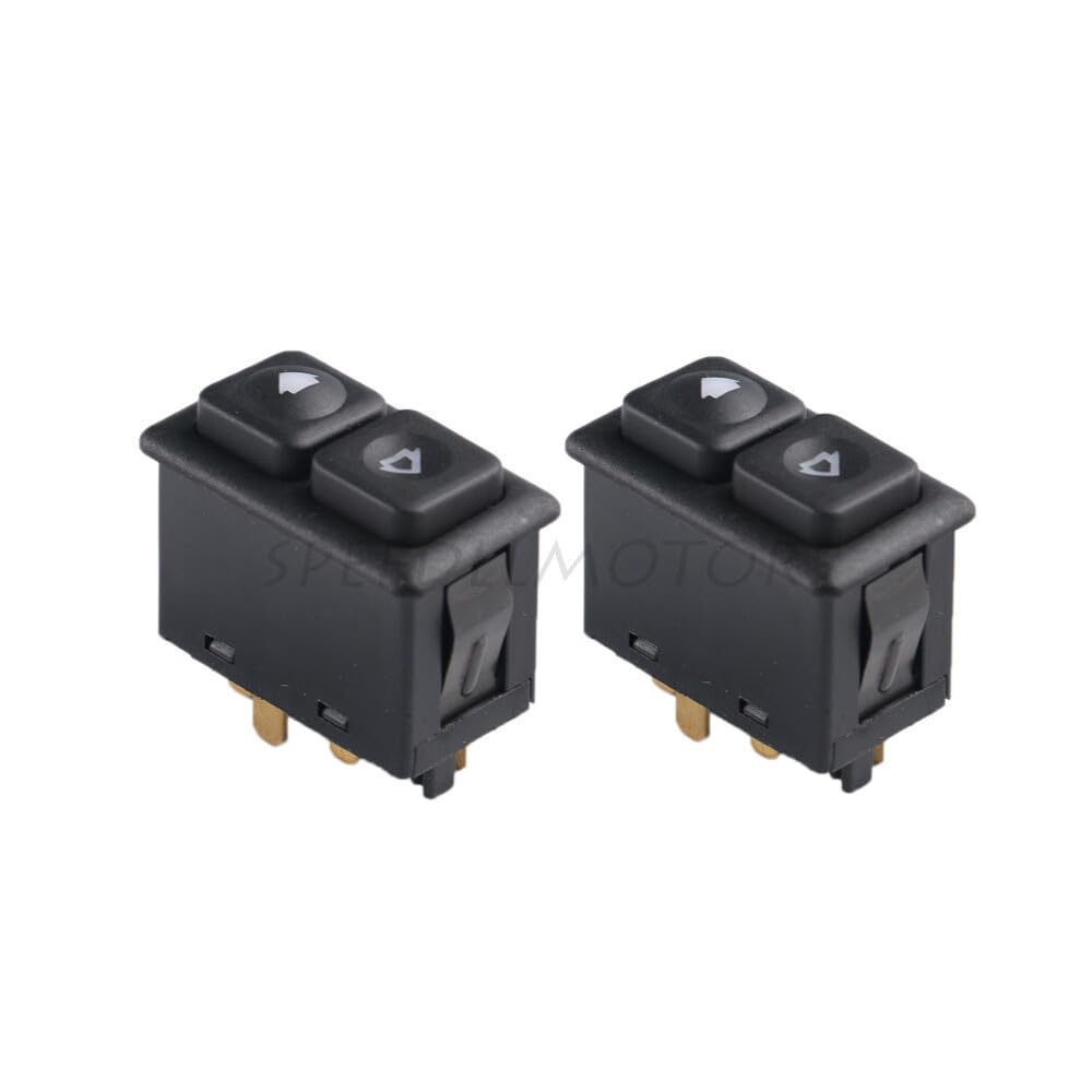 ya 13 9.15 baidi Set of 2 Illuminated Power Window Switch for BMW E23 E24 E28 E30 61311381205 NEW