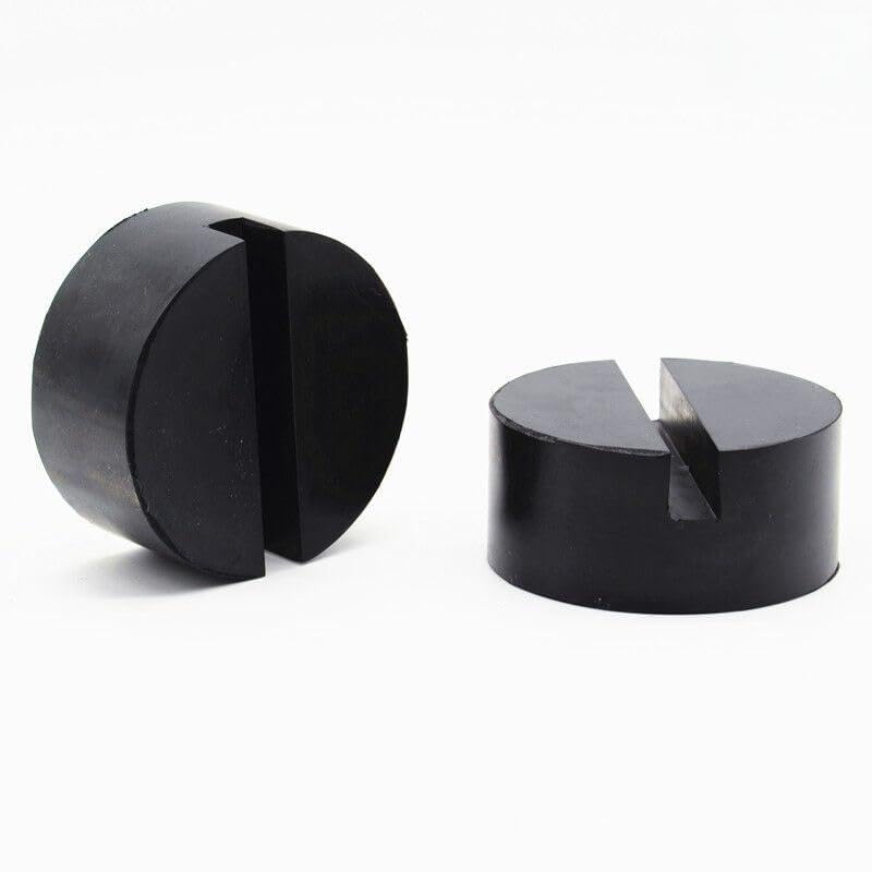 ya 6 8.14 2pc Car Floor Jack Disk 7535mm Rubber Pad Adapter for Pinch Weld Side JACKPAD