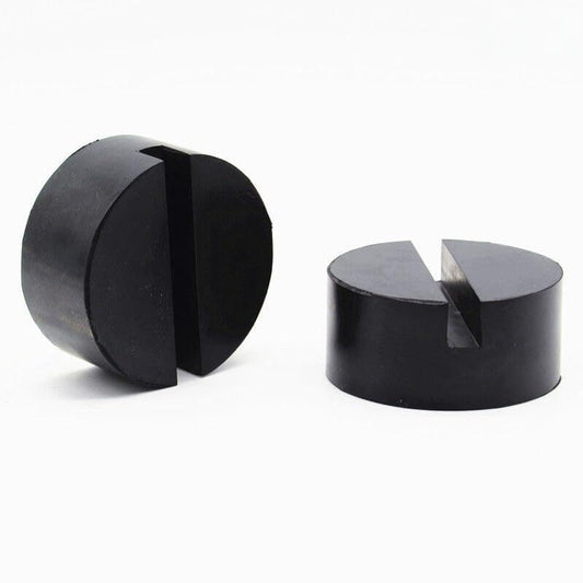 ya 6 8.14 2pc Car Floor Jack Disk 7535mm Rubber Pad Adapter for Pinch Weld Side JACKPAD