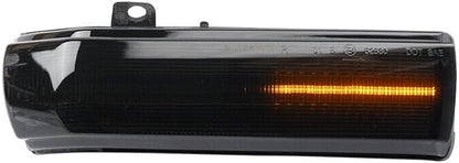 ya 7 8.24 baidi Smoked Dynamic LED Side Mirror Turn Signal Lights for 2015-22 for Ram PROMASTER CITY