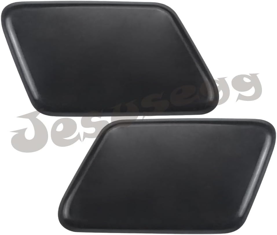 ya 27 10.13 baidi 2X Left+Right Side Front Headlight Washer Cover Black Fits for Volvo S60 2008-2009