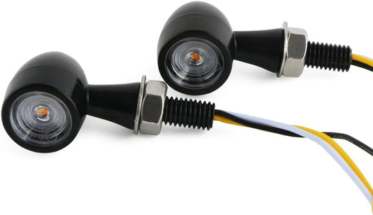 ya 4 8.10 4X Motorrad LED for Mini Blinker Vorne Hinten 12V F¨¹r Harley Chopper Bobber Aprilia